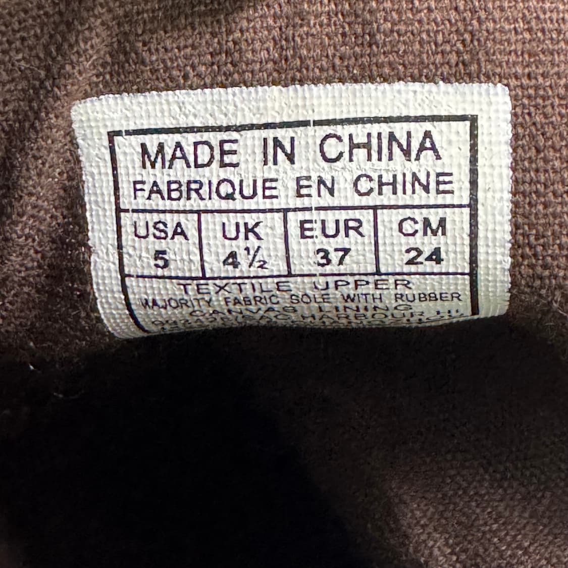 폴로랄프로렌 브라운 헤링본 하이탑 스니커즈 240 상품이미지8