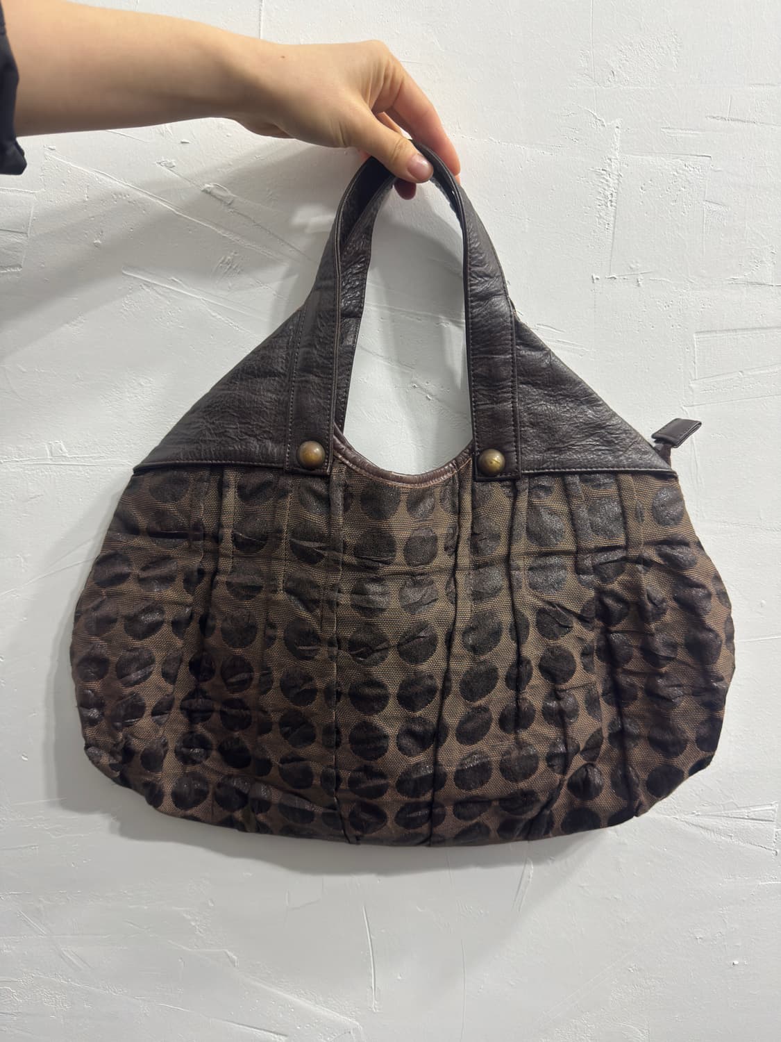 infuse brown dot shoulderbag 상품이미지5