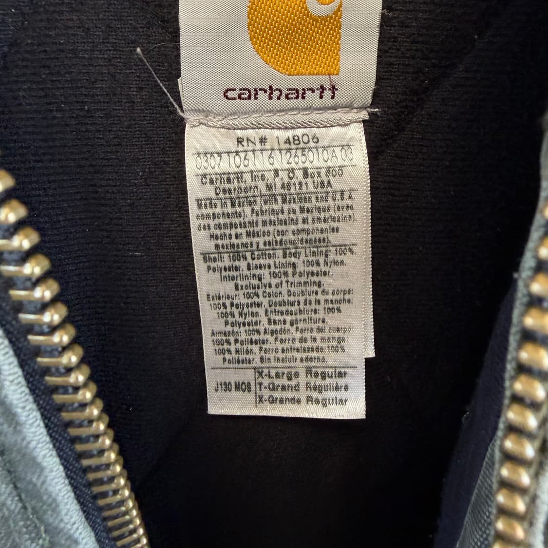 Carhartt]칼하트 J130 mos 모스그린 XL 상품이미지7