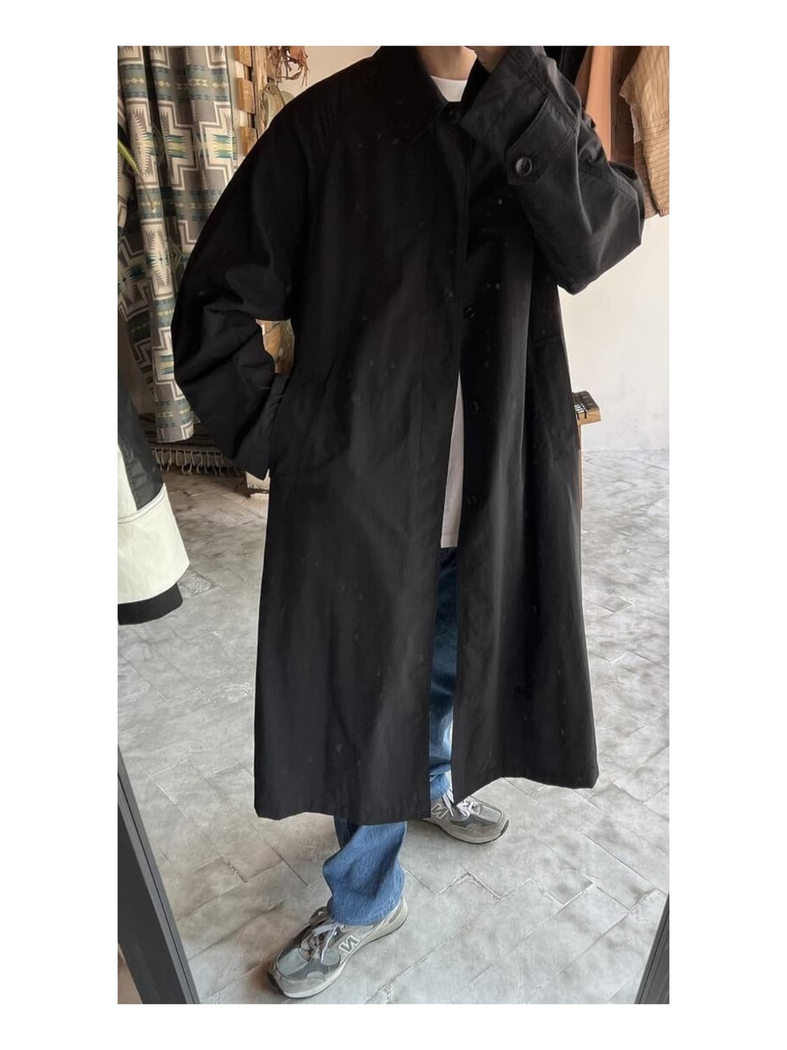 스티븐 알란 타입라이터 발마칸 코트 상품이미지8