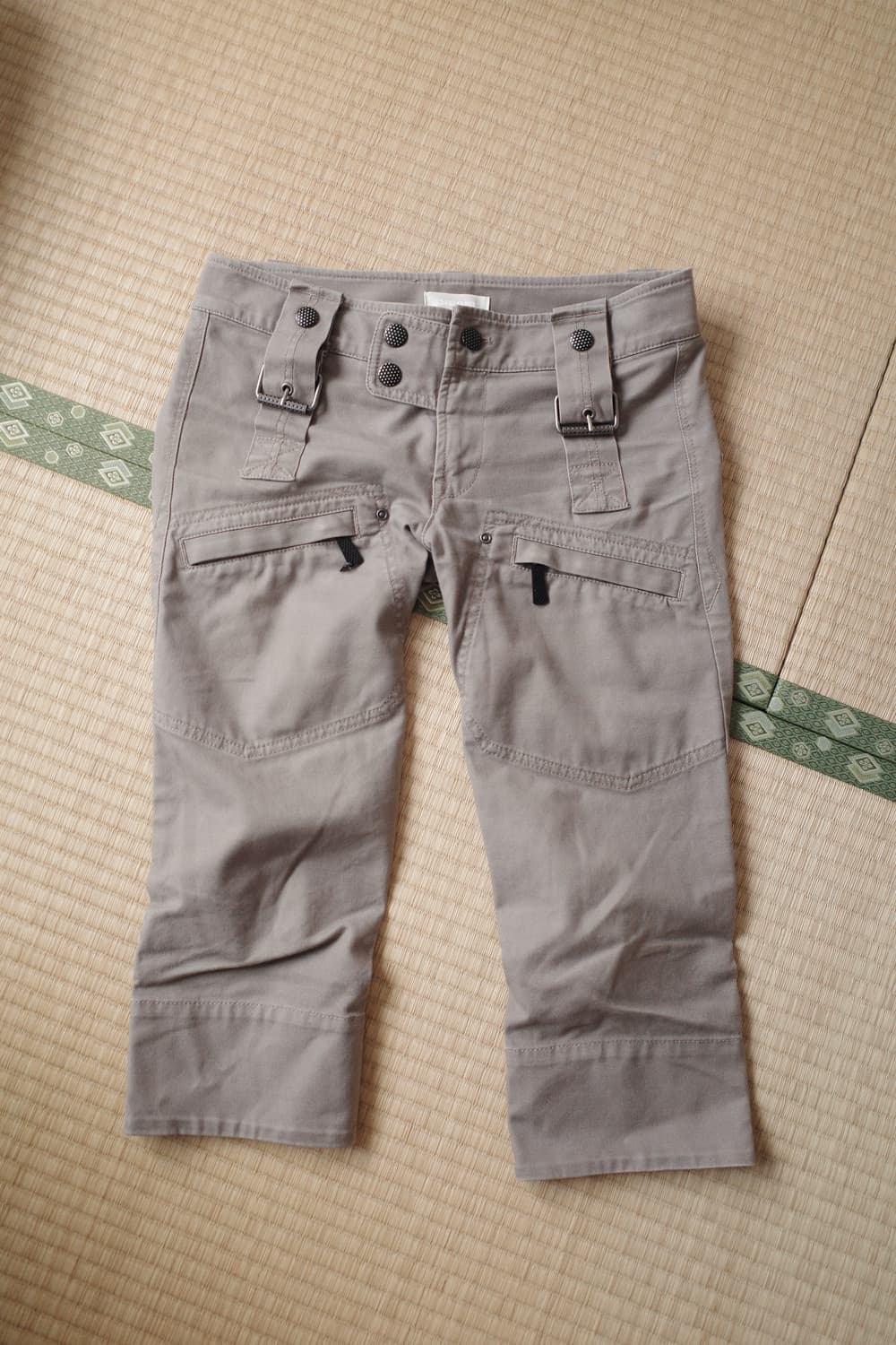 Buckle capri pants 상품이미지1