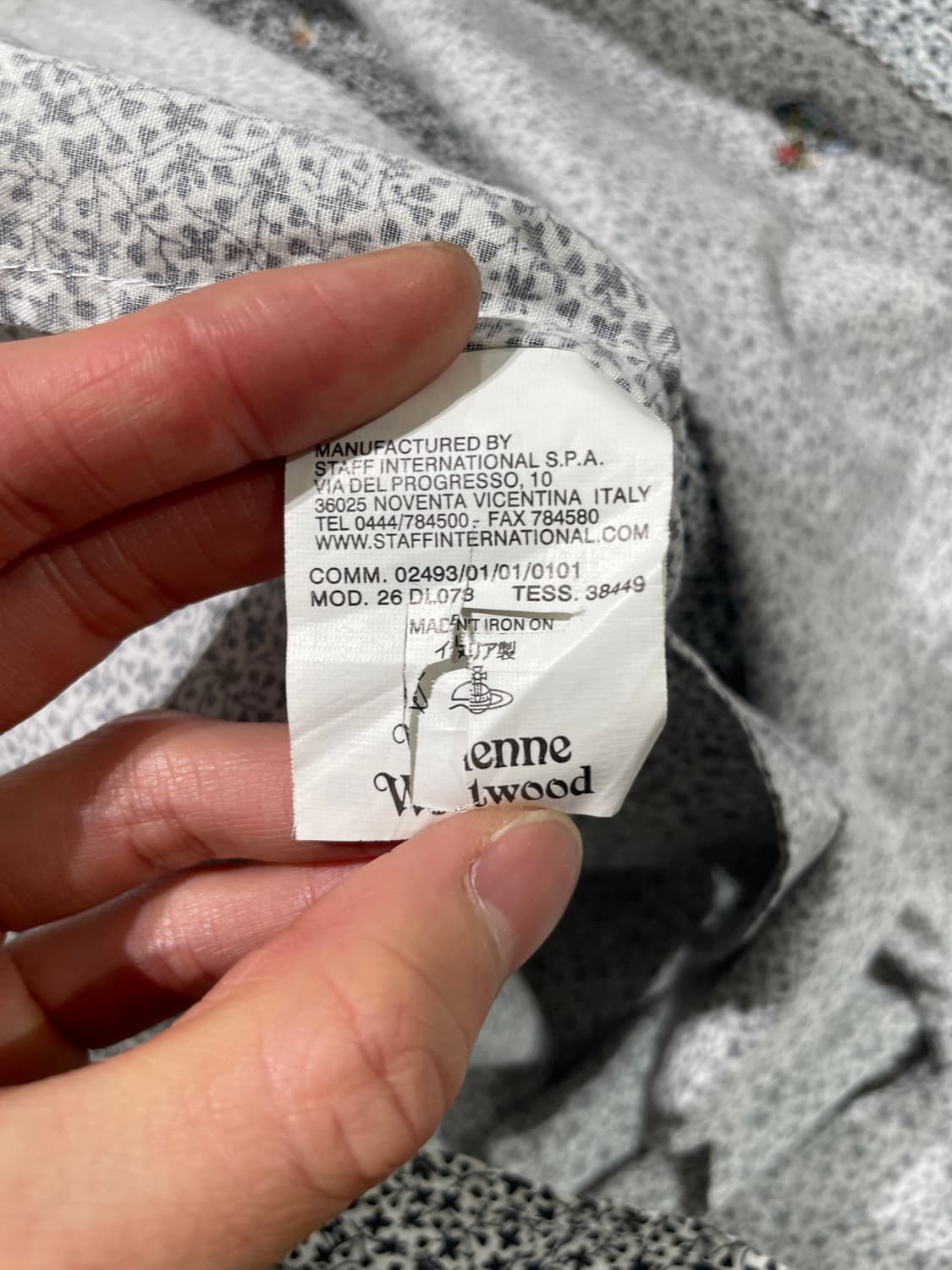 비비안 웨스트우드 레드라벨 플로랄 orb 로고 미니 원피스 상품이미지9