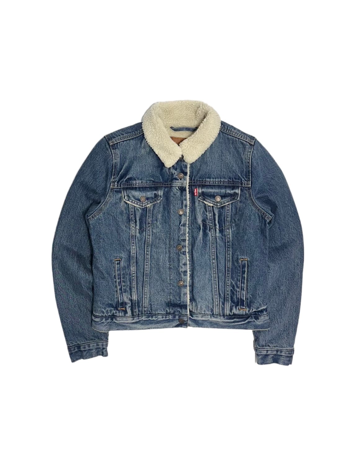 리바이스 오리지널 쉐르파 트러커 청자켓 상품이미지1