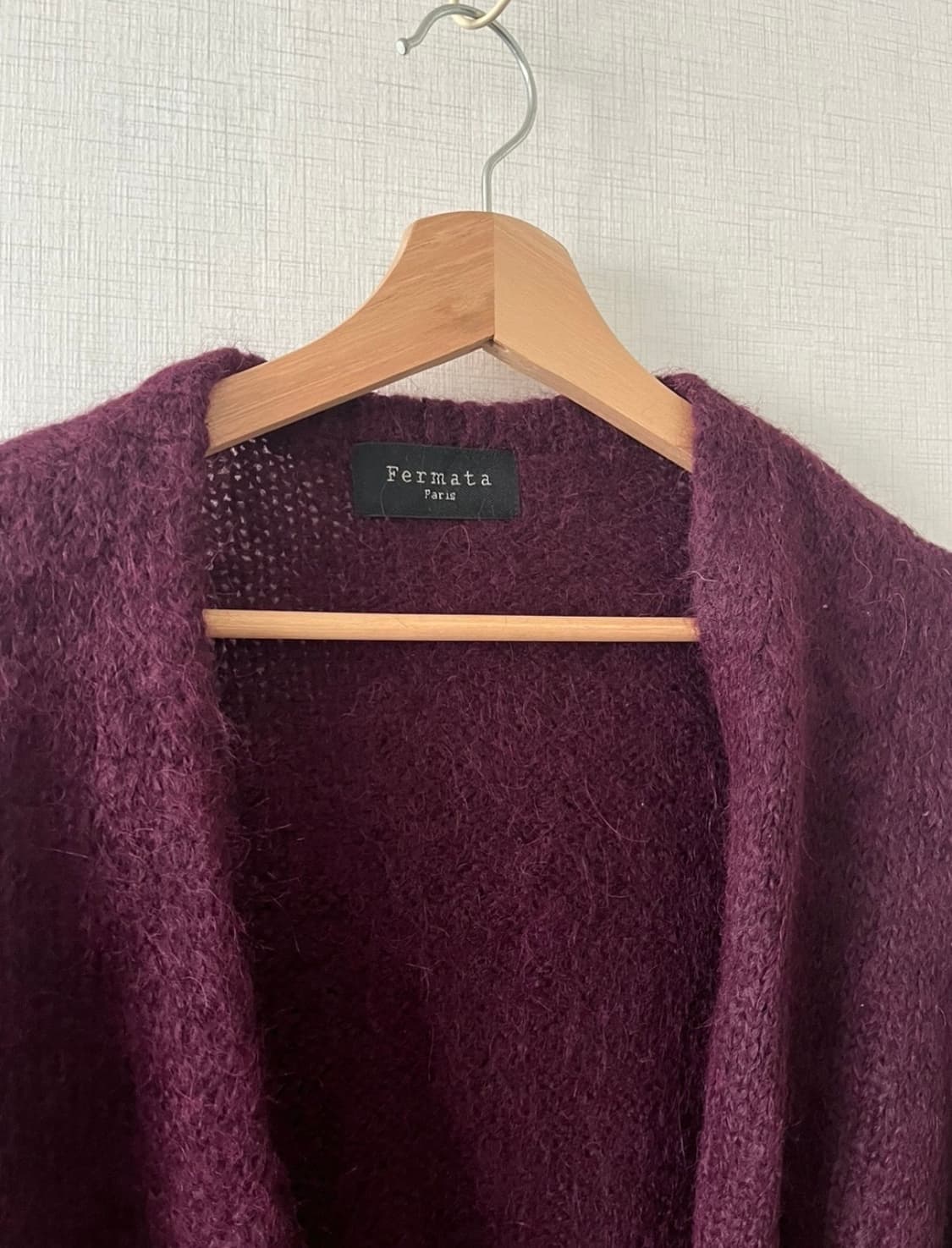 페르마타 수퍼알파카 가디건 상품이미지3