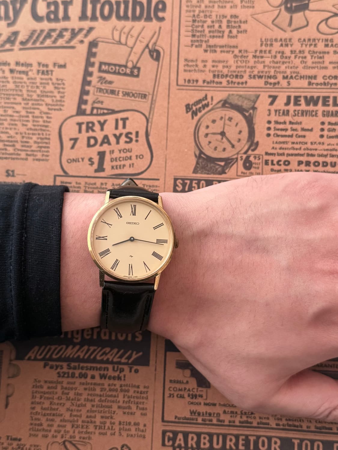 세이코 Seiko 샤리오 골드  상품이미지4