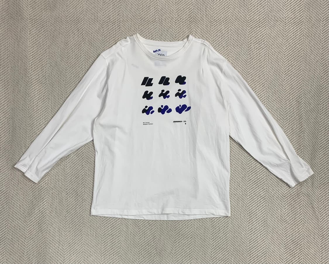 자라 아더에러 협업 롱슬리브 L-XL 오버핏 상품이미지1