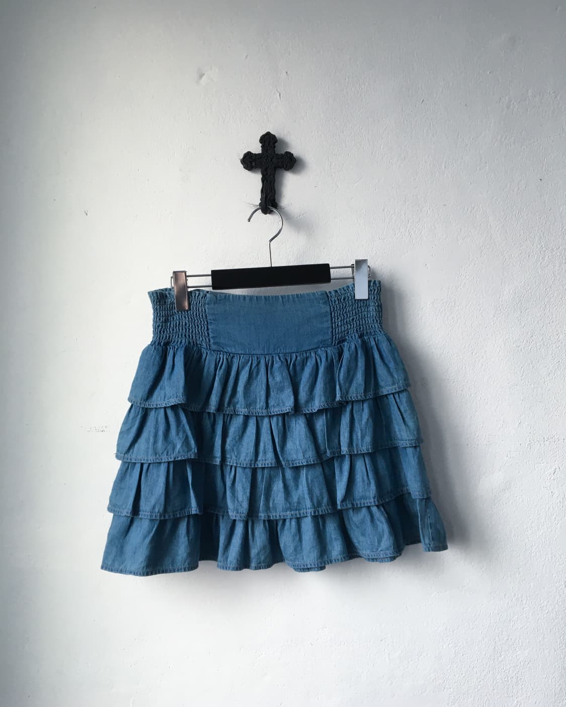 Layered mini skirt 상품이미지1