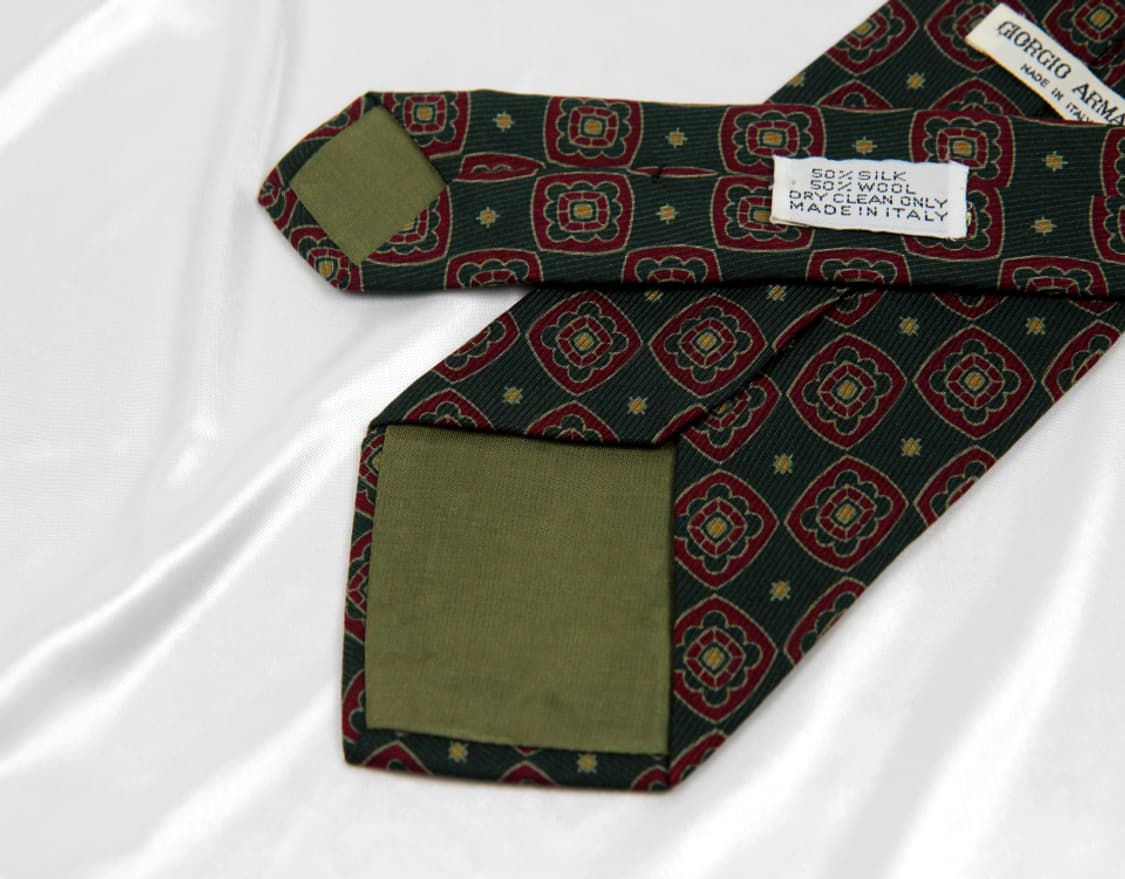 알마니 8.8cm A등급 남자 명품 넥타이 상품이미지4