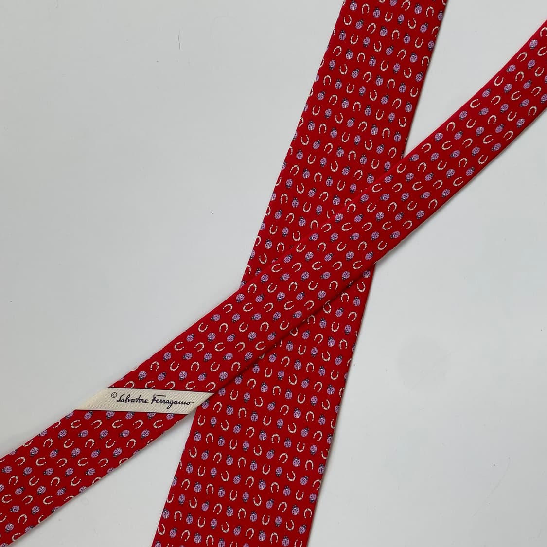 페레가모(Ferragamo) 명품 정품 넥타이 상품이미지4