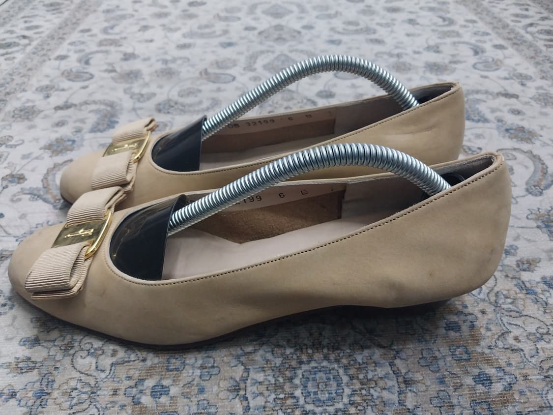 페레가모 스웨이드 바라 펌프스 6사이즈 상품이미지3