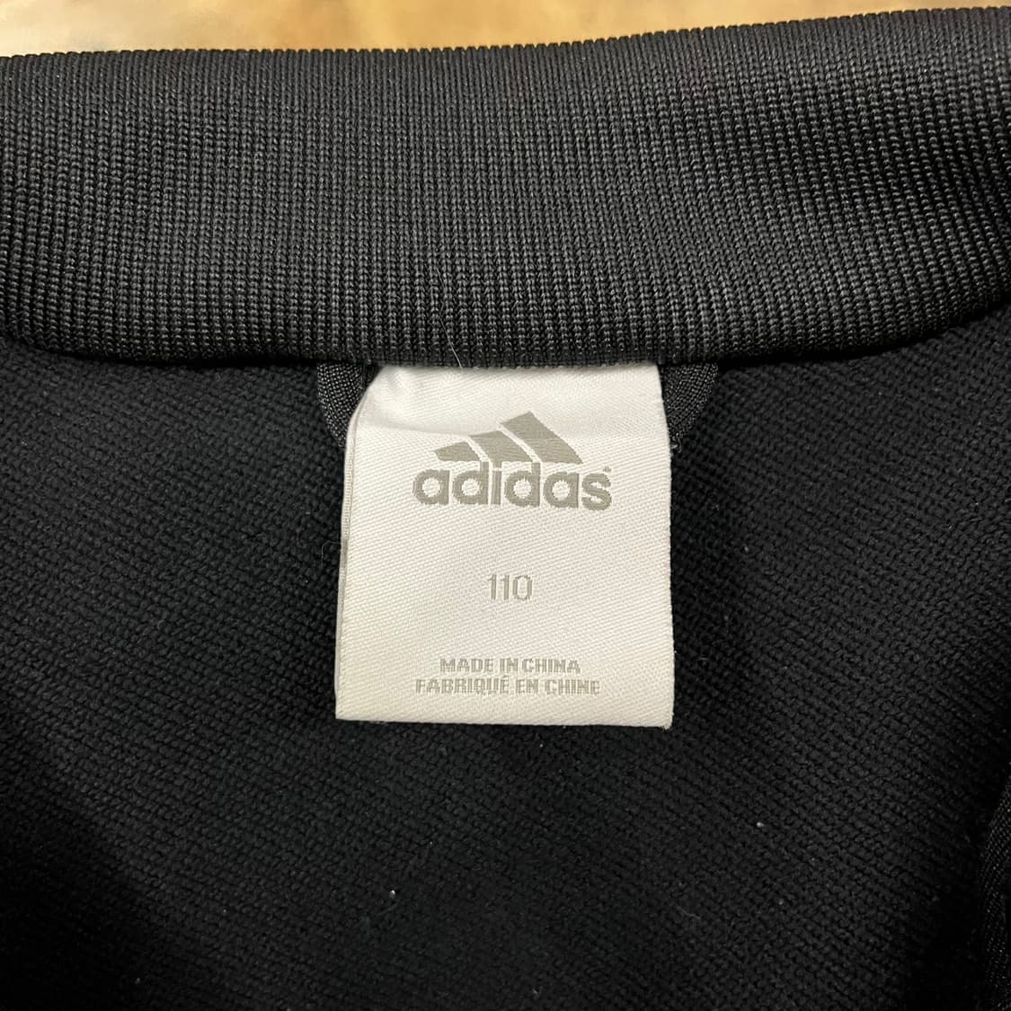 아디다스 검금 블랙 골드 져지 트랙탑 110 상품이미지5