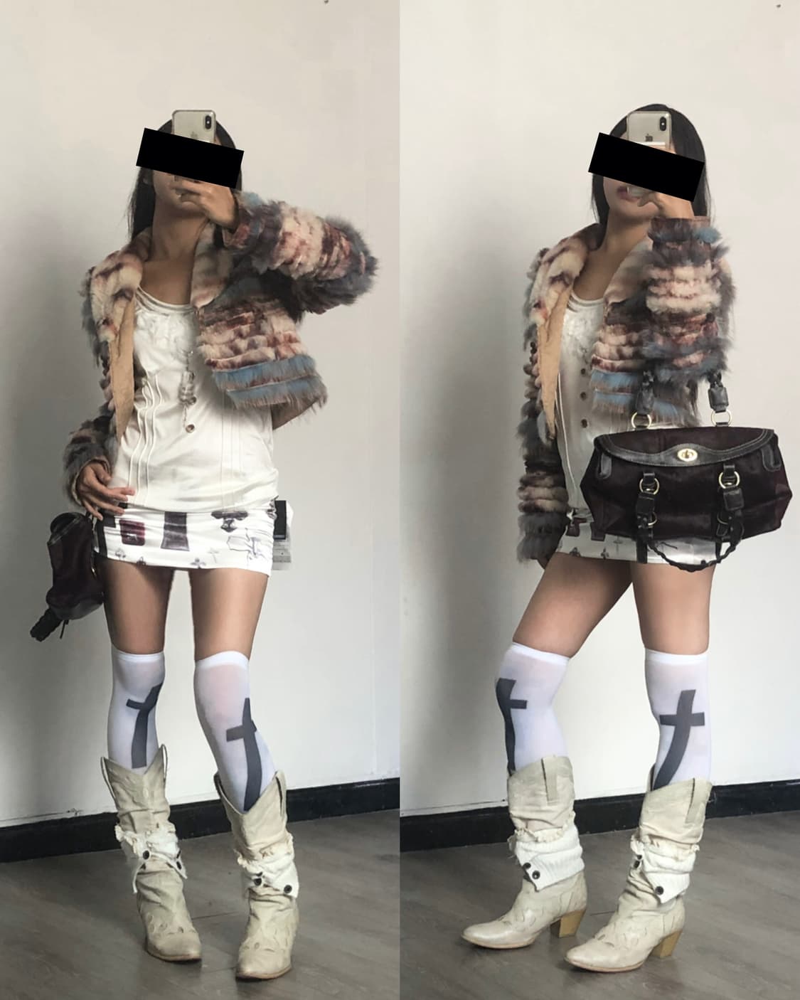 Vintage rabbit fur 상품이미지4