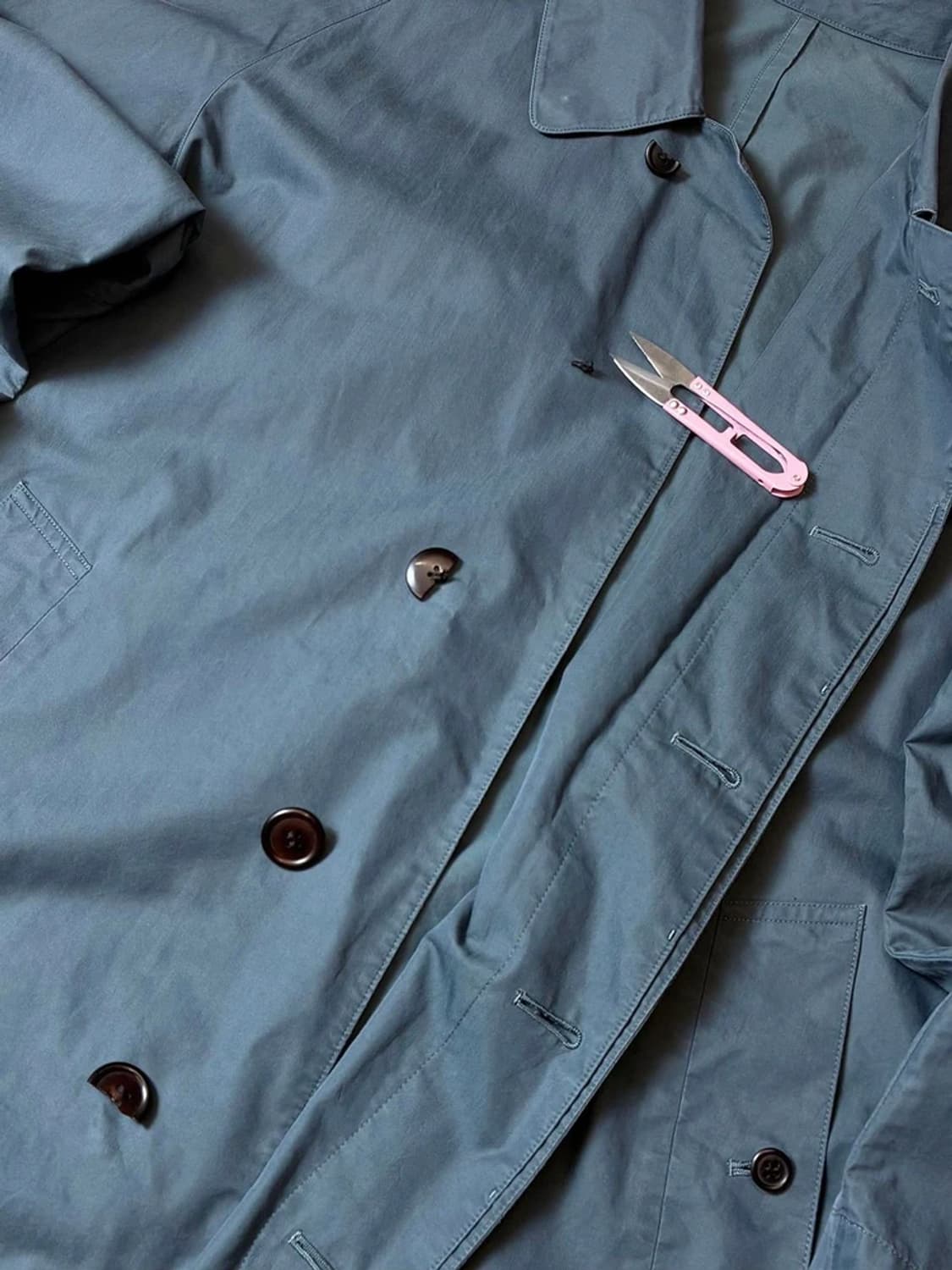 버버리 90's 재팬 싱글 트렌치 코트 PN7547 상품이미지4