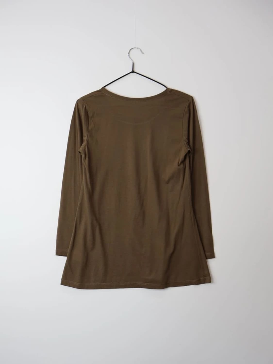 Brown Graphic Print Long Sleeve Tee 상품이미지4