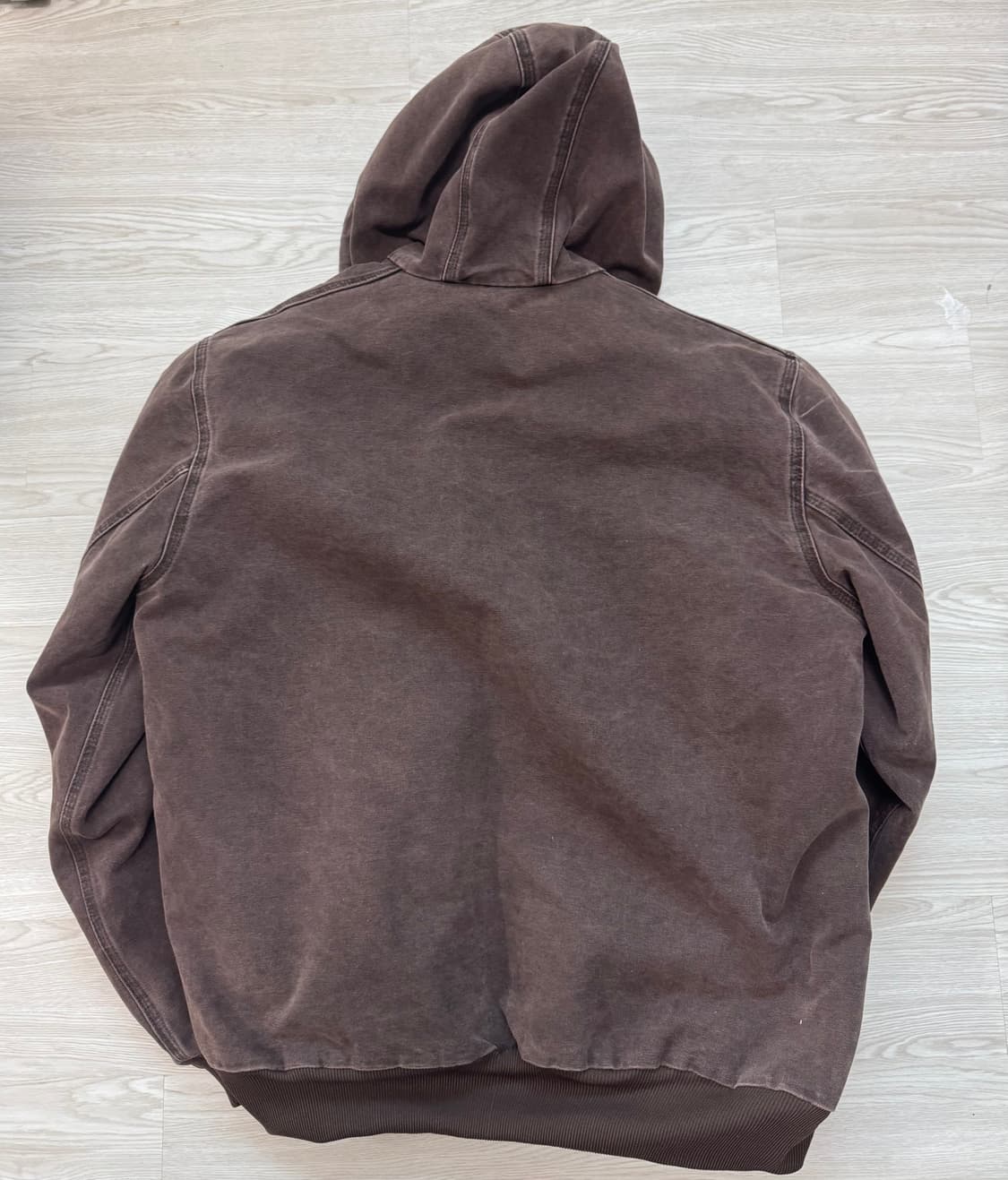 칼하트 액티브자켓 j25 다크브라운 상품이미지2