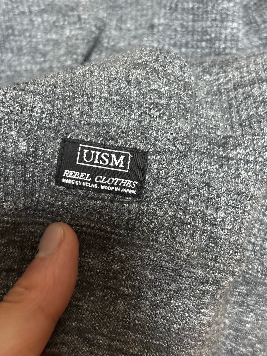 언더커버 와플 서멀 후디 상품이미지3