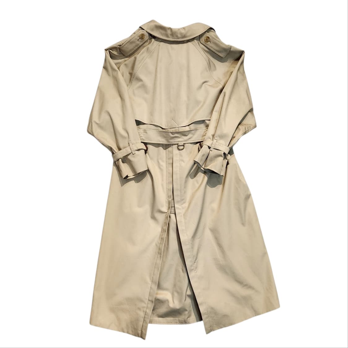 버버리 클래식 베이지 트렌치코트 상품이미지2