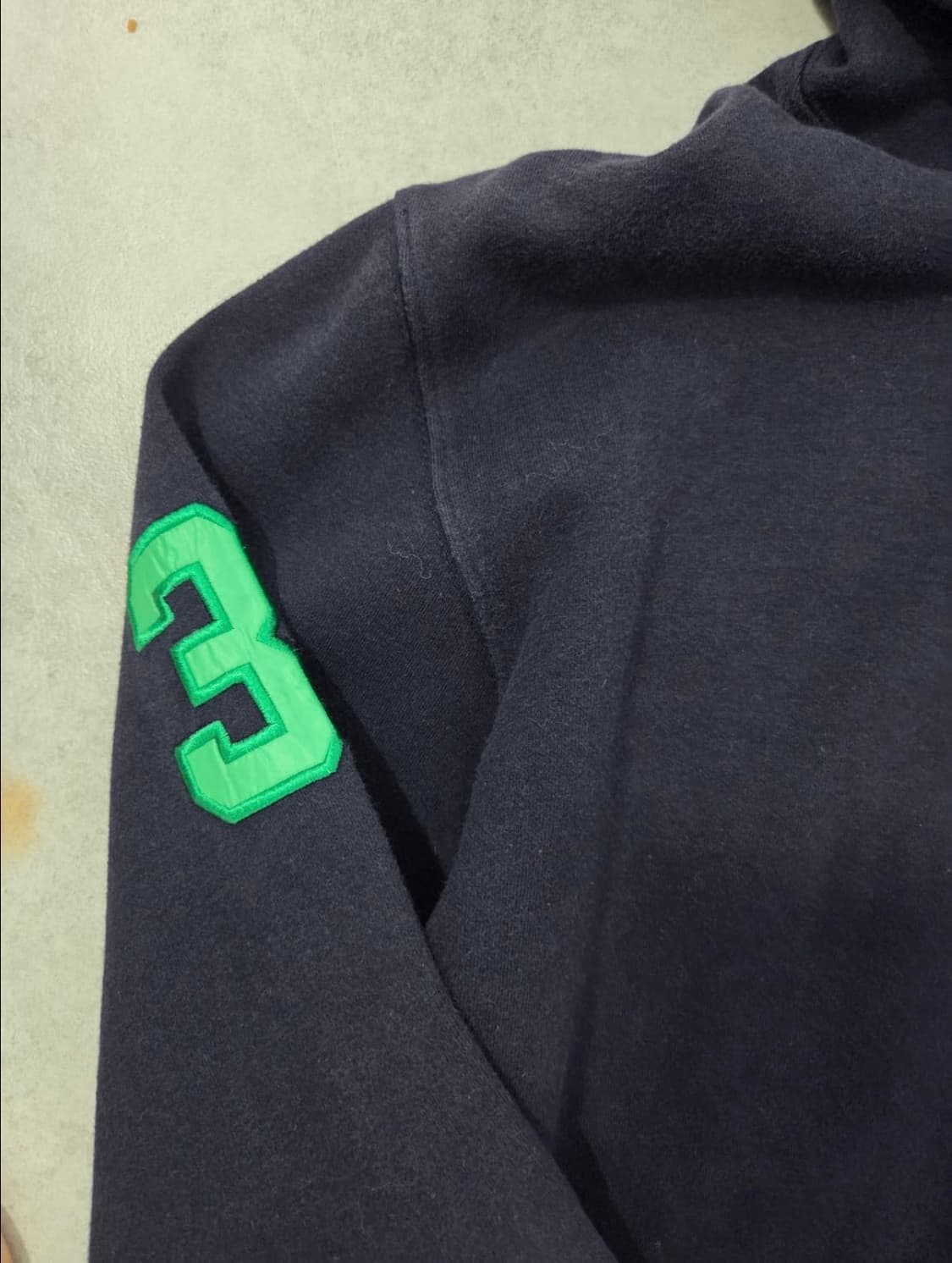 폴로 랄프로렌 빅포니 네이비 후드티 상품이미지4