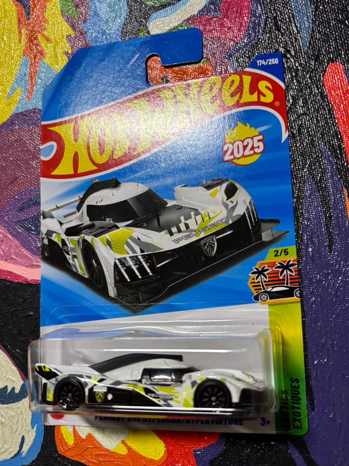미개봉) 푸조 하이퍼카 다이캐스트 핫휠 인테리어 소품 상품이미지2