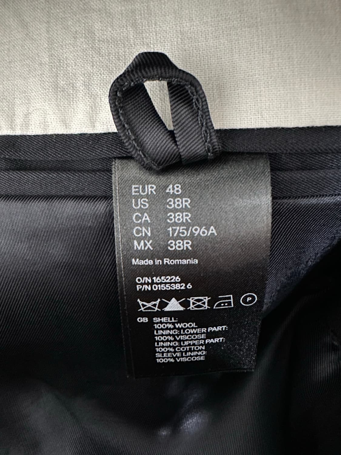 마르지엘라 H&m 자켓 네이비 eu48 상품이미지5