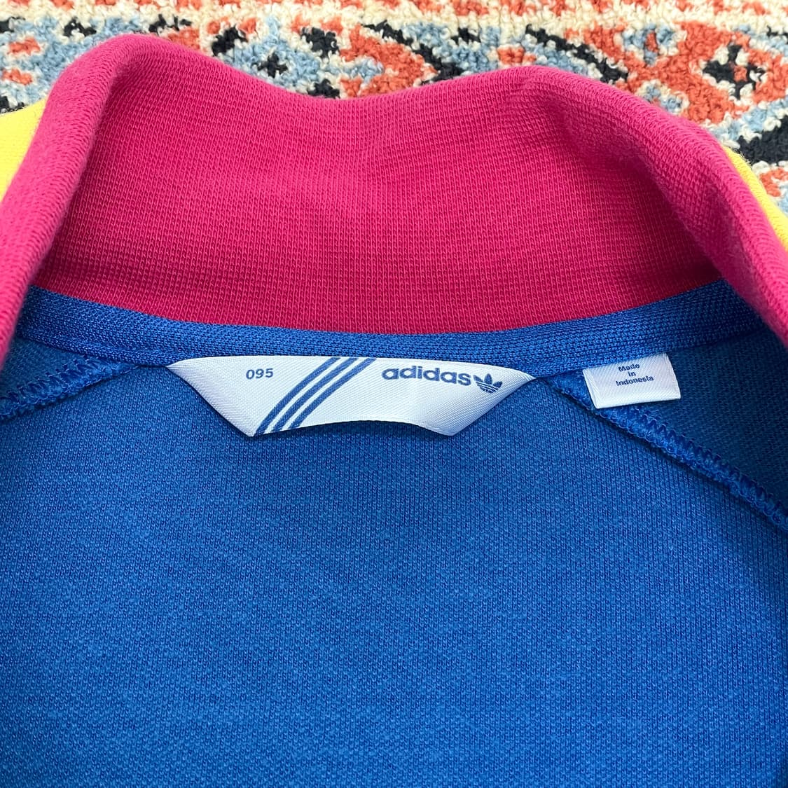 아디다스 블루 집업 블루종 져지 자켓 여성95  상품이미지4