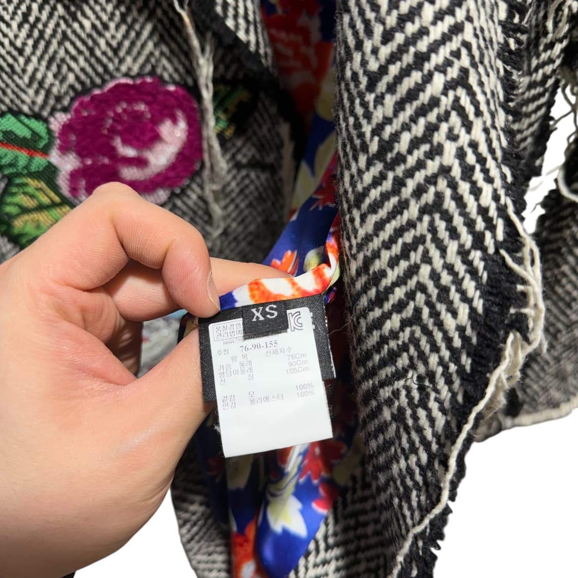 리버틴 (Libertine) 플라워 포인트 자켓 상품이미지3