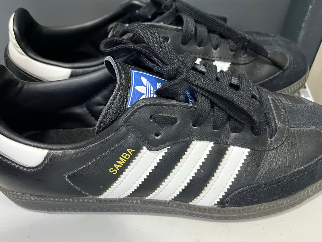 아디다스 OG 삼바 블랙 화이트 상품이미지3