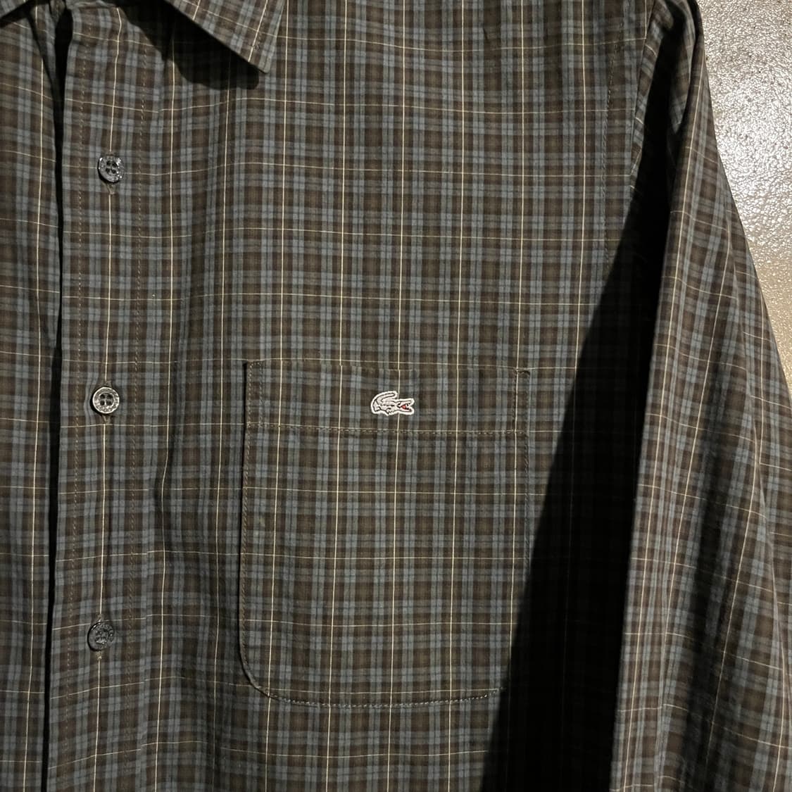 라코스테 체크셔츠 상품이미지2