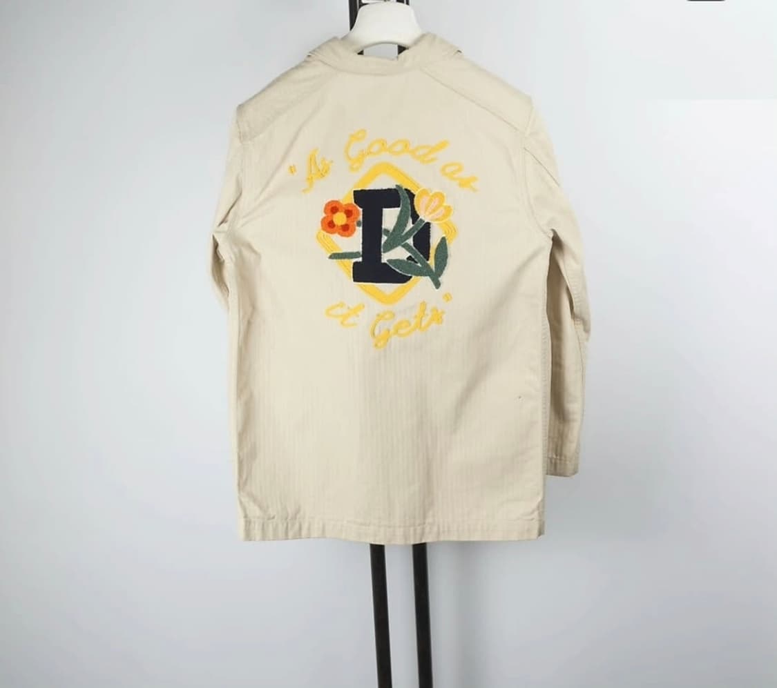 드레익스 X 에메레온도르(에임레온도르) 연베이지 헤링본 초어자켓
 상품이미지2