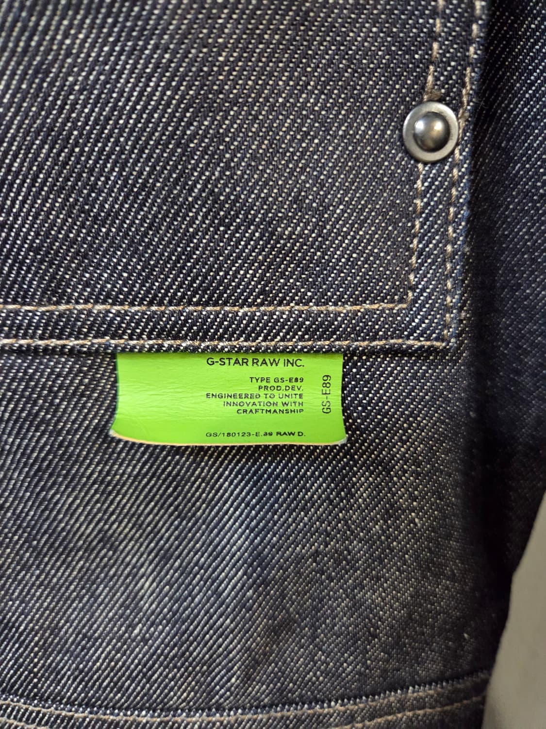 G-Star RAW 데님 자켓 청자켓(S) 상품이미지4