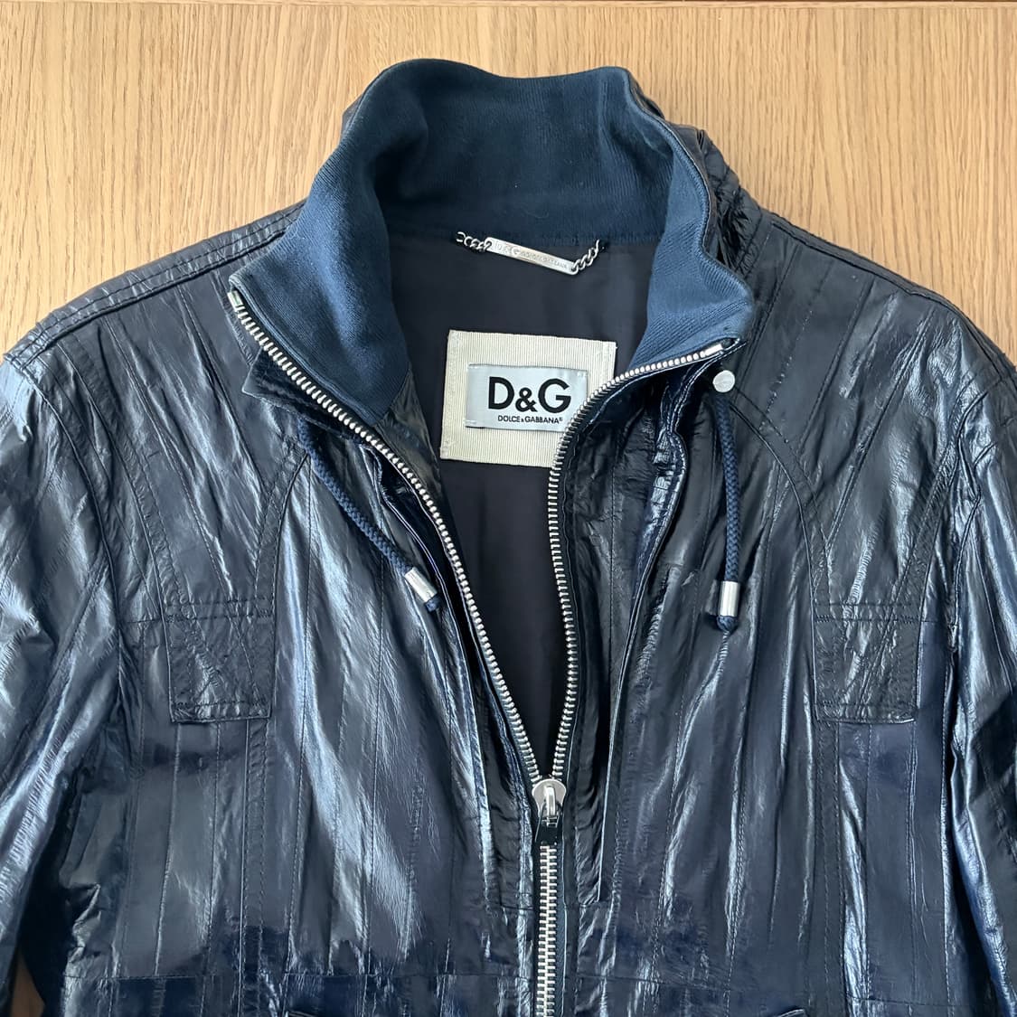  ▫️D&G Anguilla Leather Jacket 상품이미지7