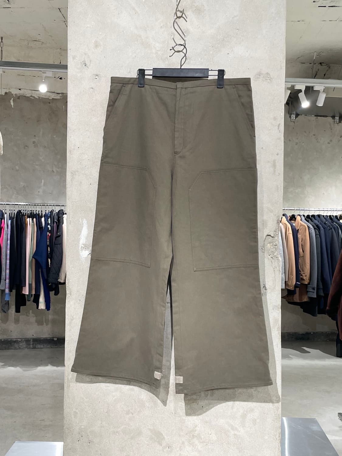 아크네 스튜디오 16A/W 카키 페이즈 워크 팬츠 상품이미지1