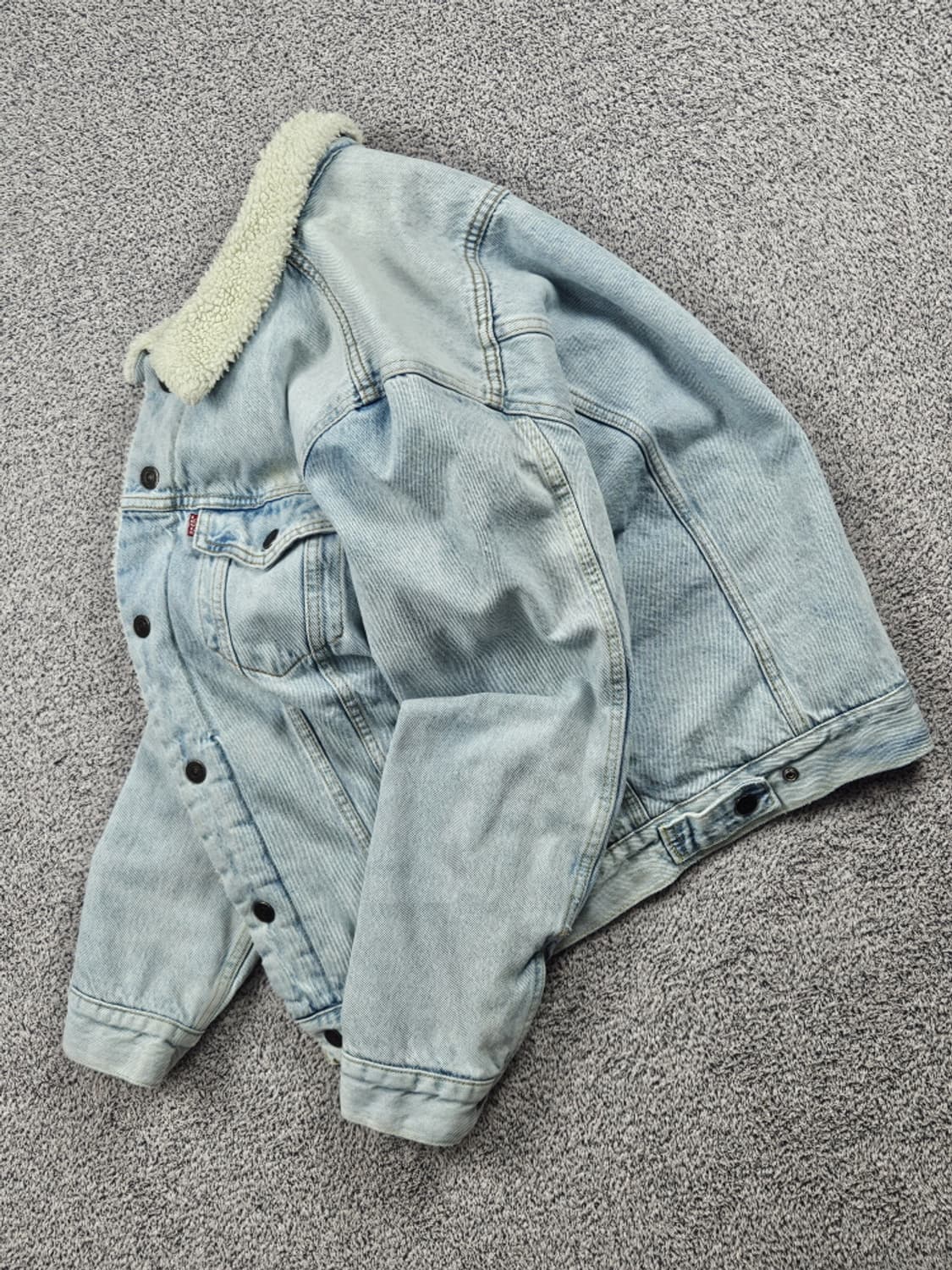 리바이스 쉐르파 라이트데님 트러커 자켓 ( M ) / 10334 상품이미지3