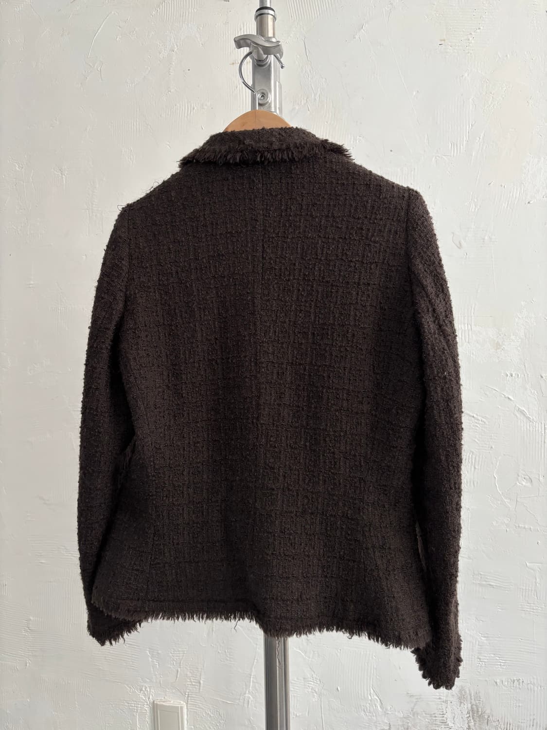 Moschino 모스키노 브라운 블레이져 트위드 자켓 상품이미지9