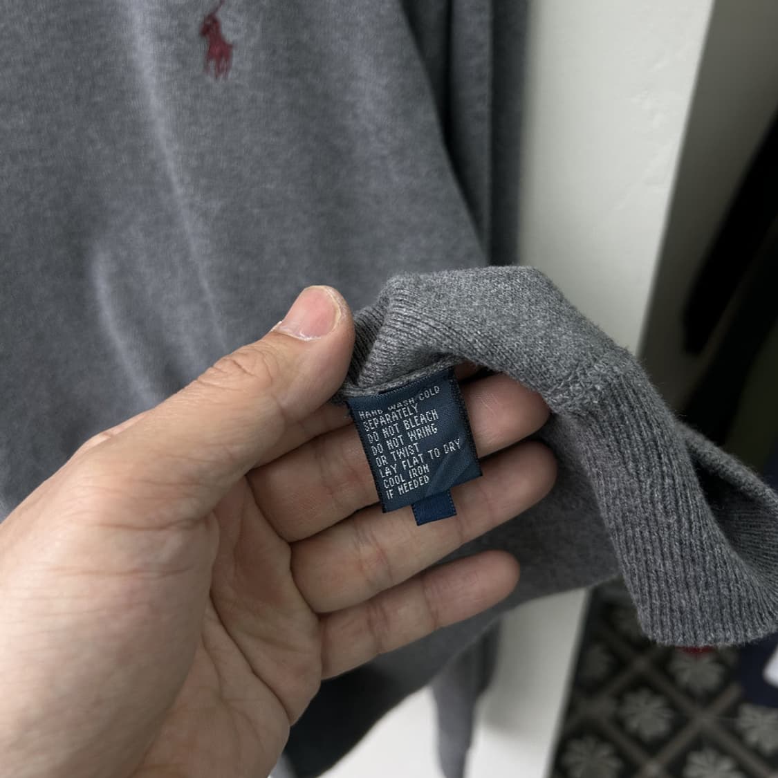 16527 - 폴로 랄프로렌 그레이 니트 상품이미지4