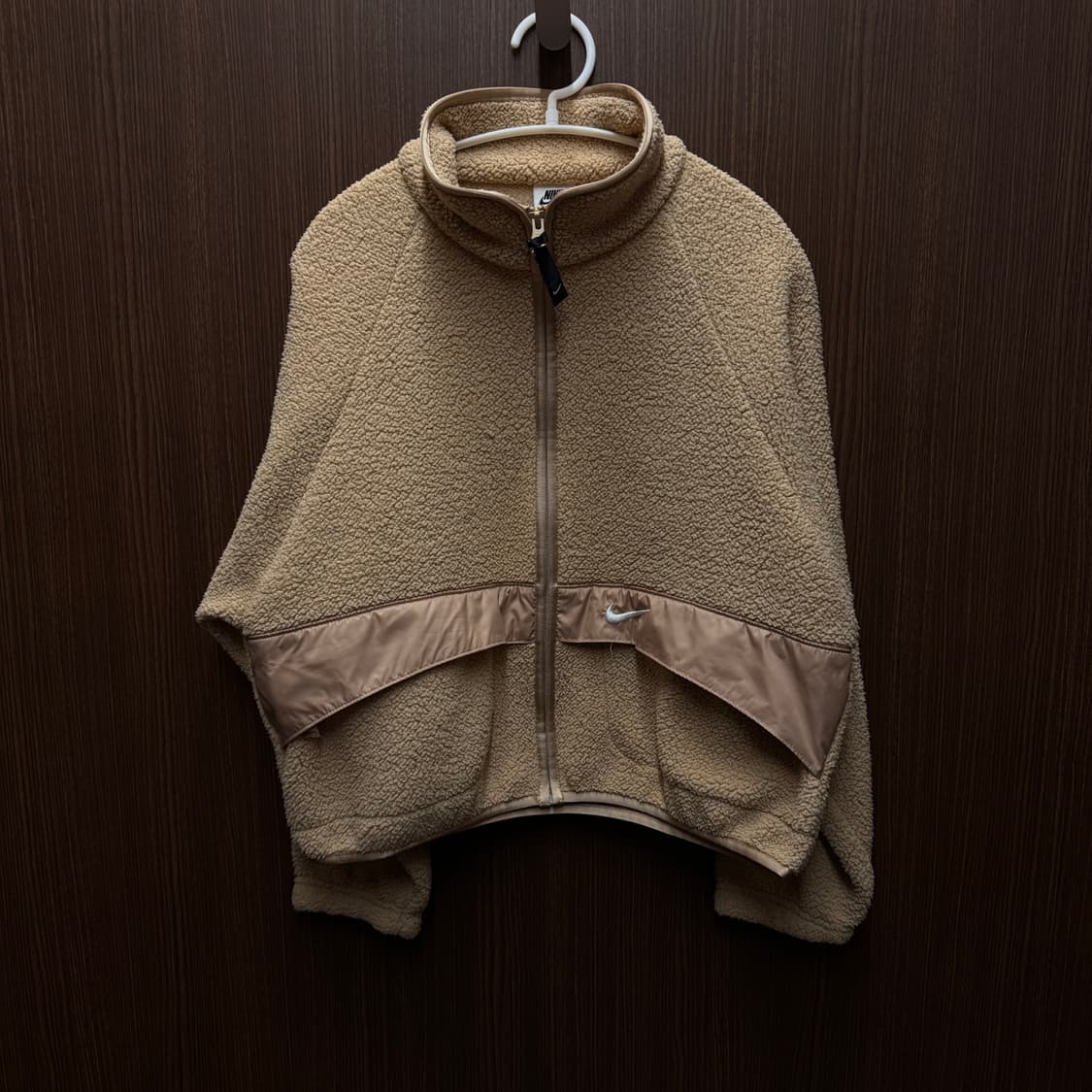 나이키 뽀글이 플리스 집업 상품이미지1