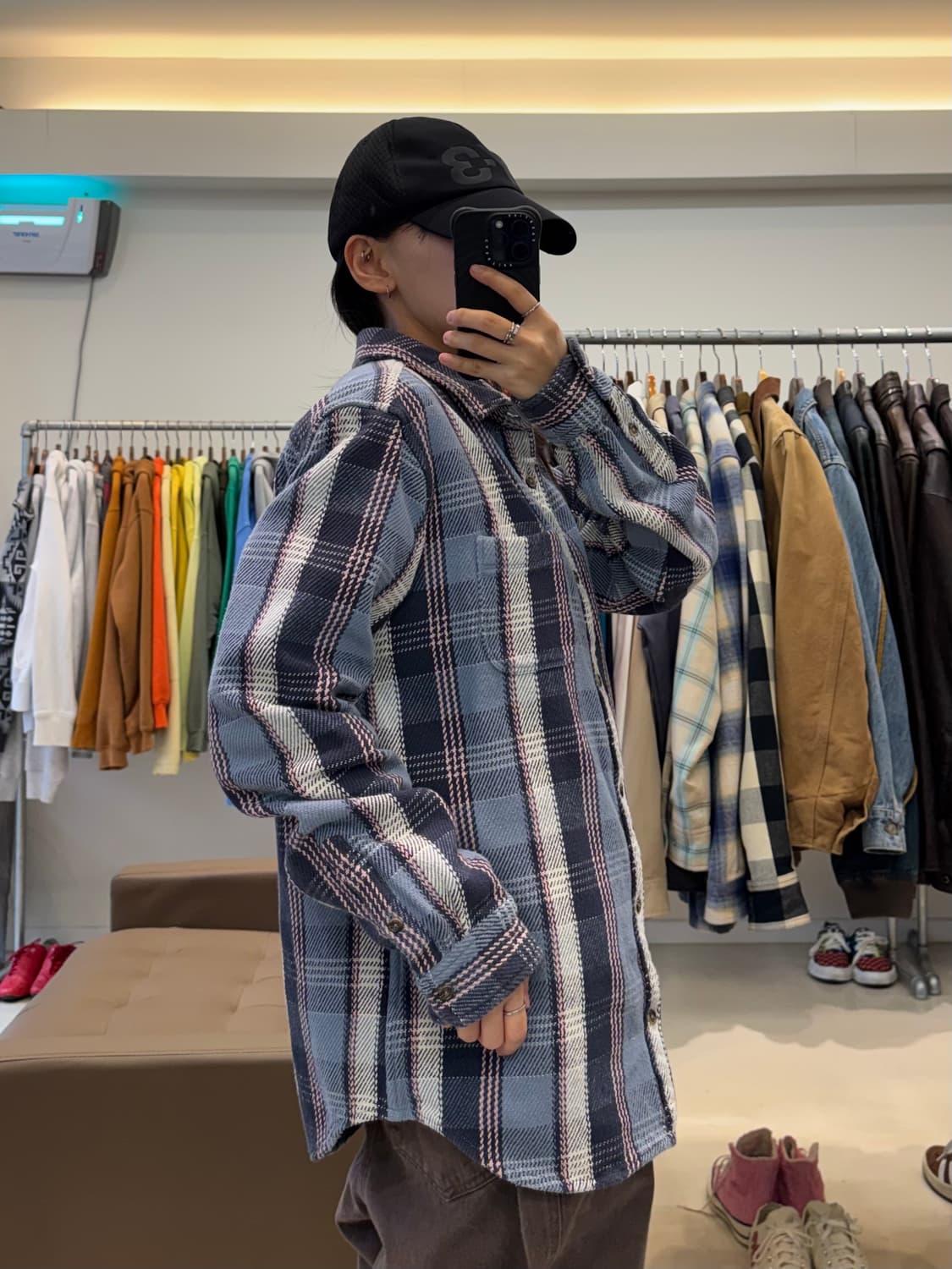 갭 타탄체크 플란넬 셔츠 상품이미지7