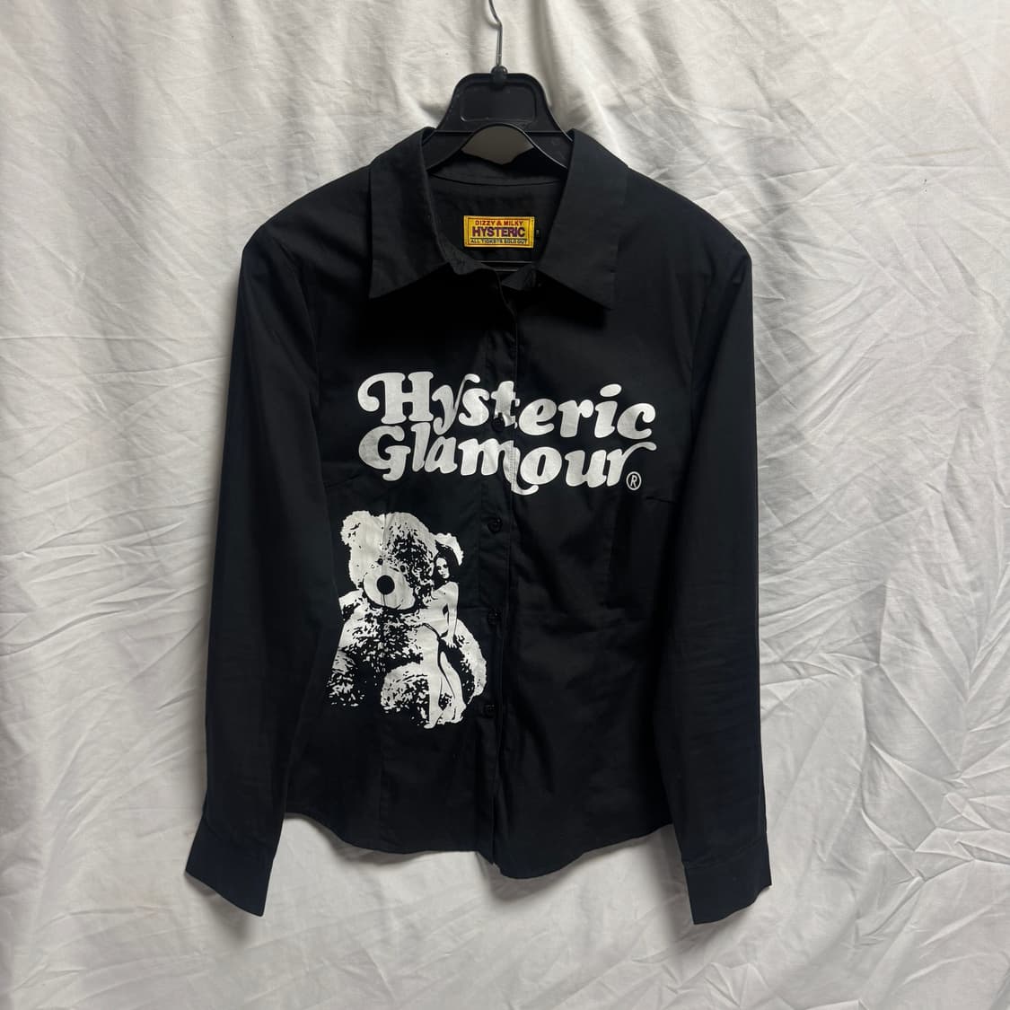 히스테릭글래머 PLUSH BEAR 셔츠 s 상품이미지2