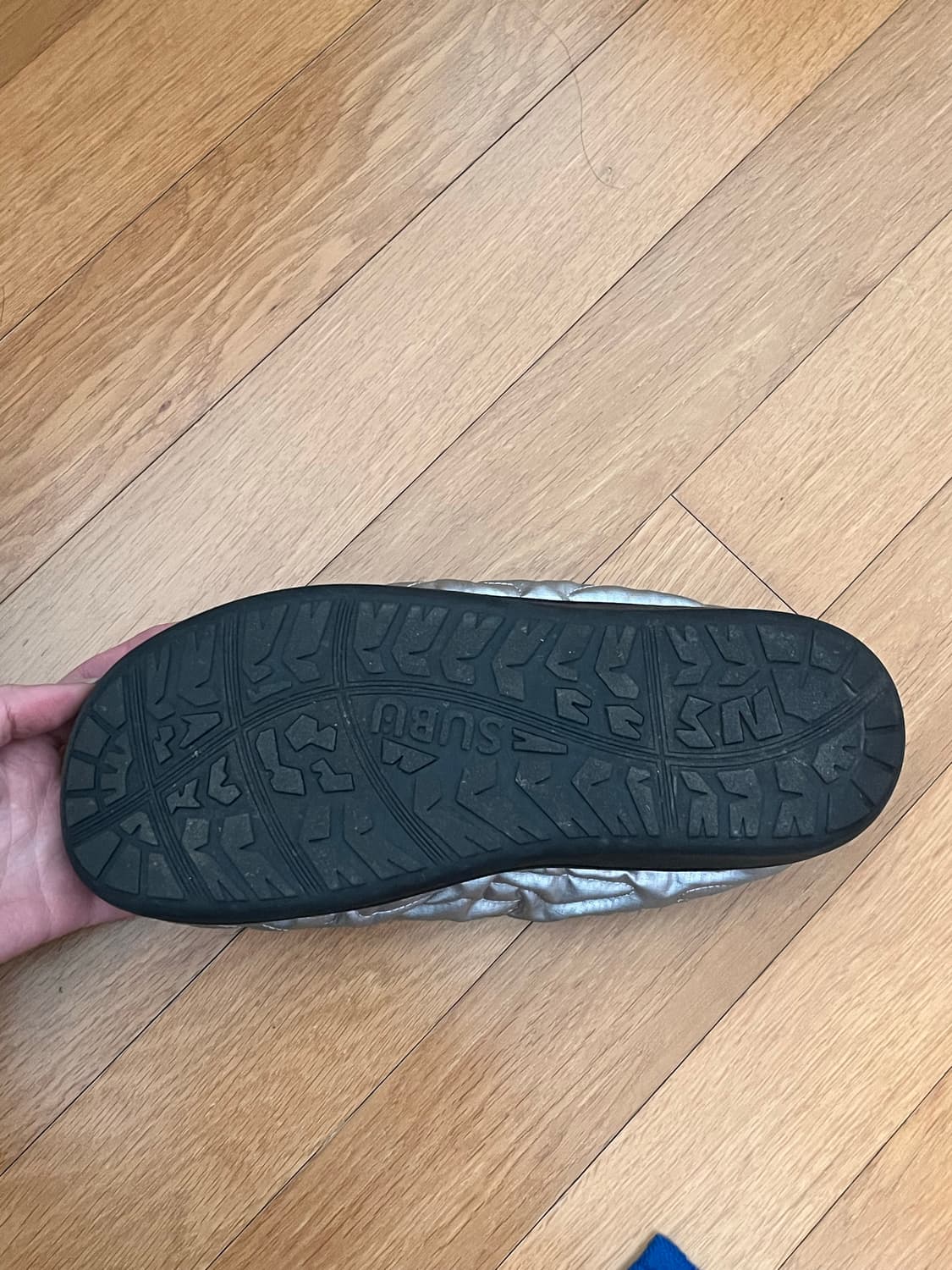 스부 뱀프 아웃라인 실버 2사이즈 260~270 상품이미지3