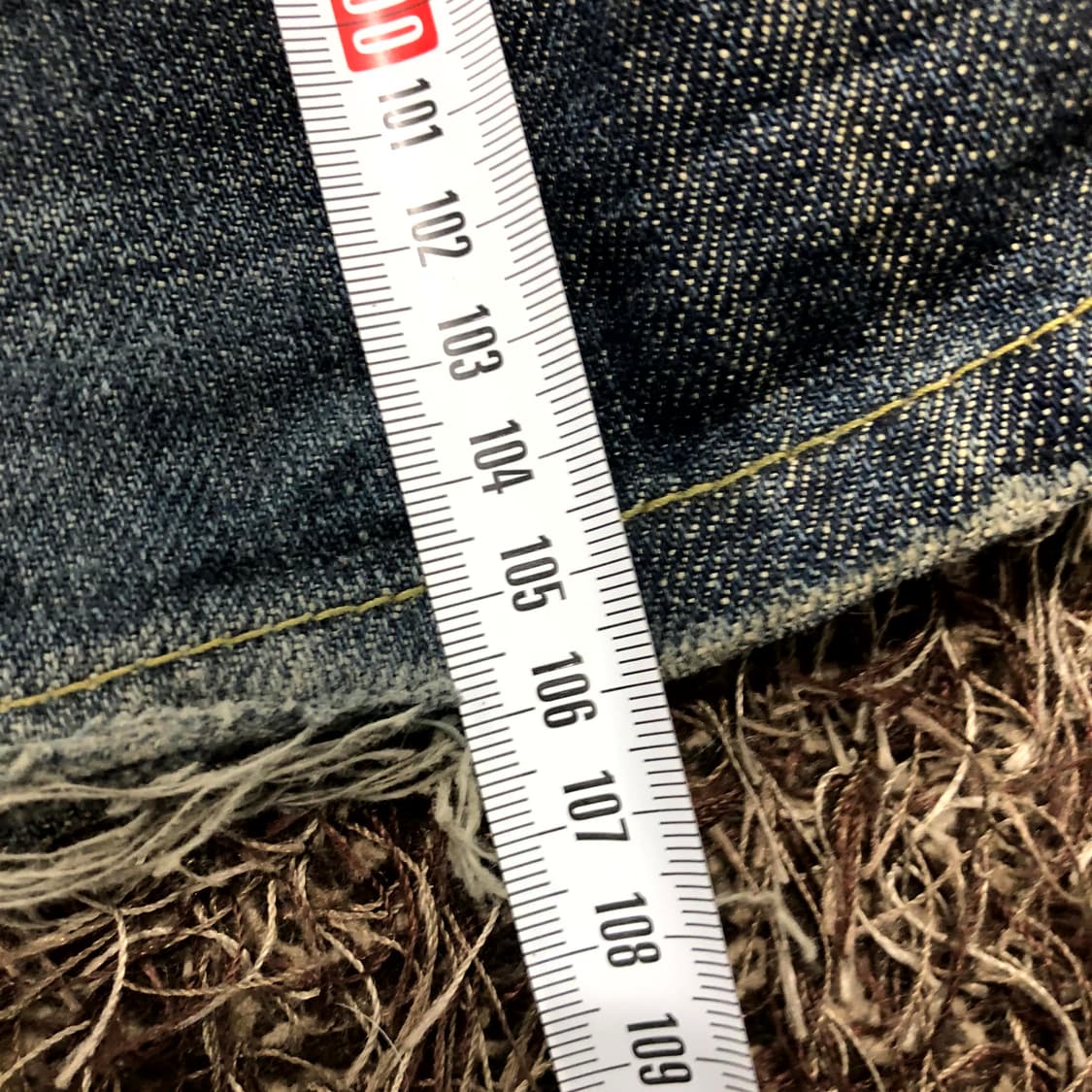 32 빈티지 워싱 디스 데미지 데님 팬츠 상품이미지10