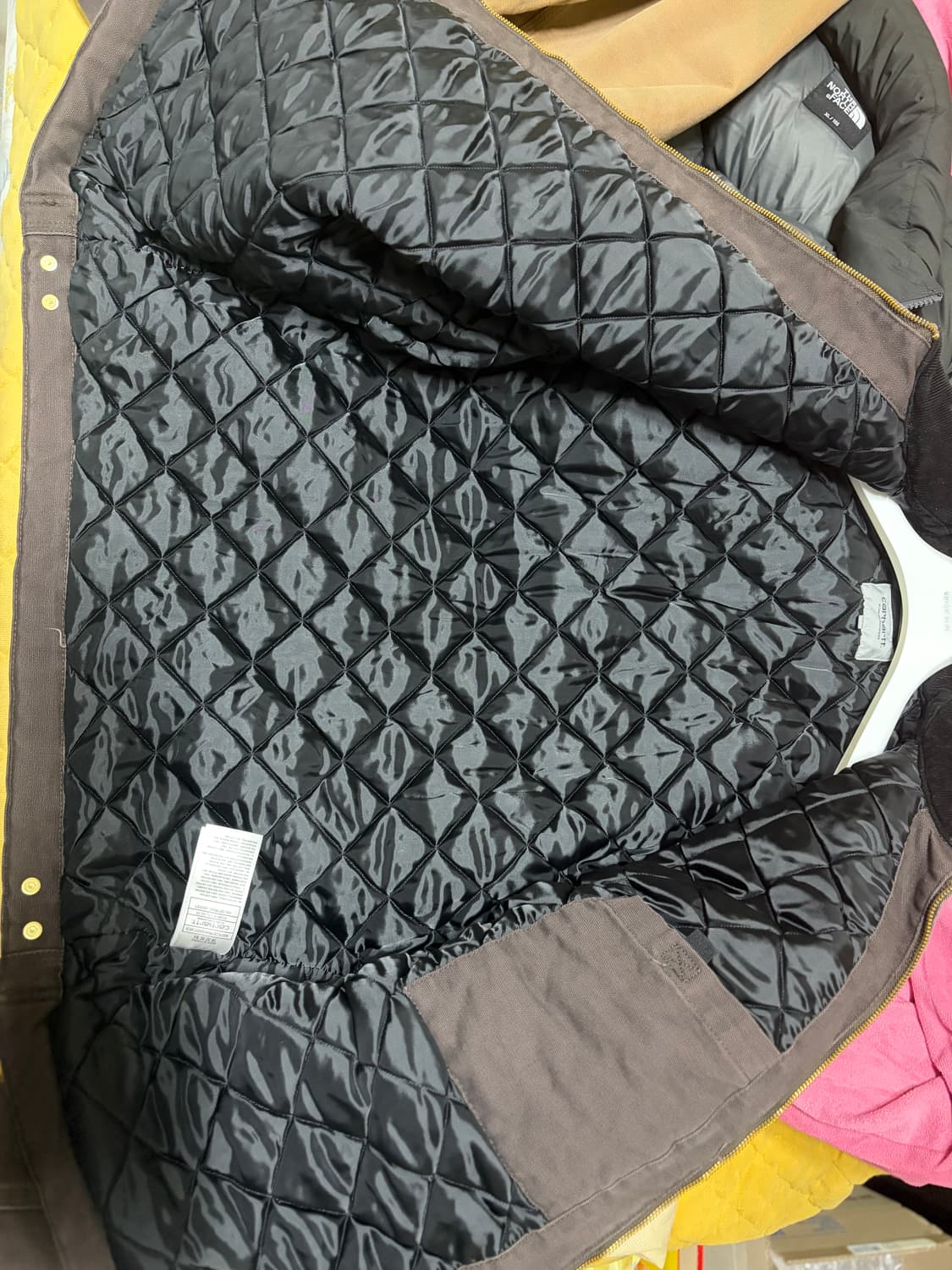 칼하트WIP OG 디트로이트 자켓 토바코블랙 L 판매합니다 상품이미지2