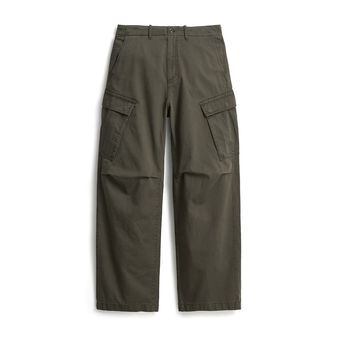 [3] 포터리 가먼트 워시드 카고 팬츠 카키 상품이미지1