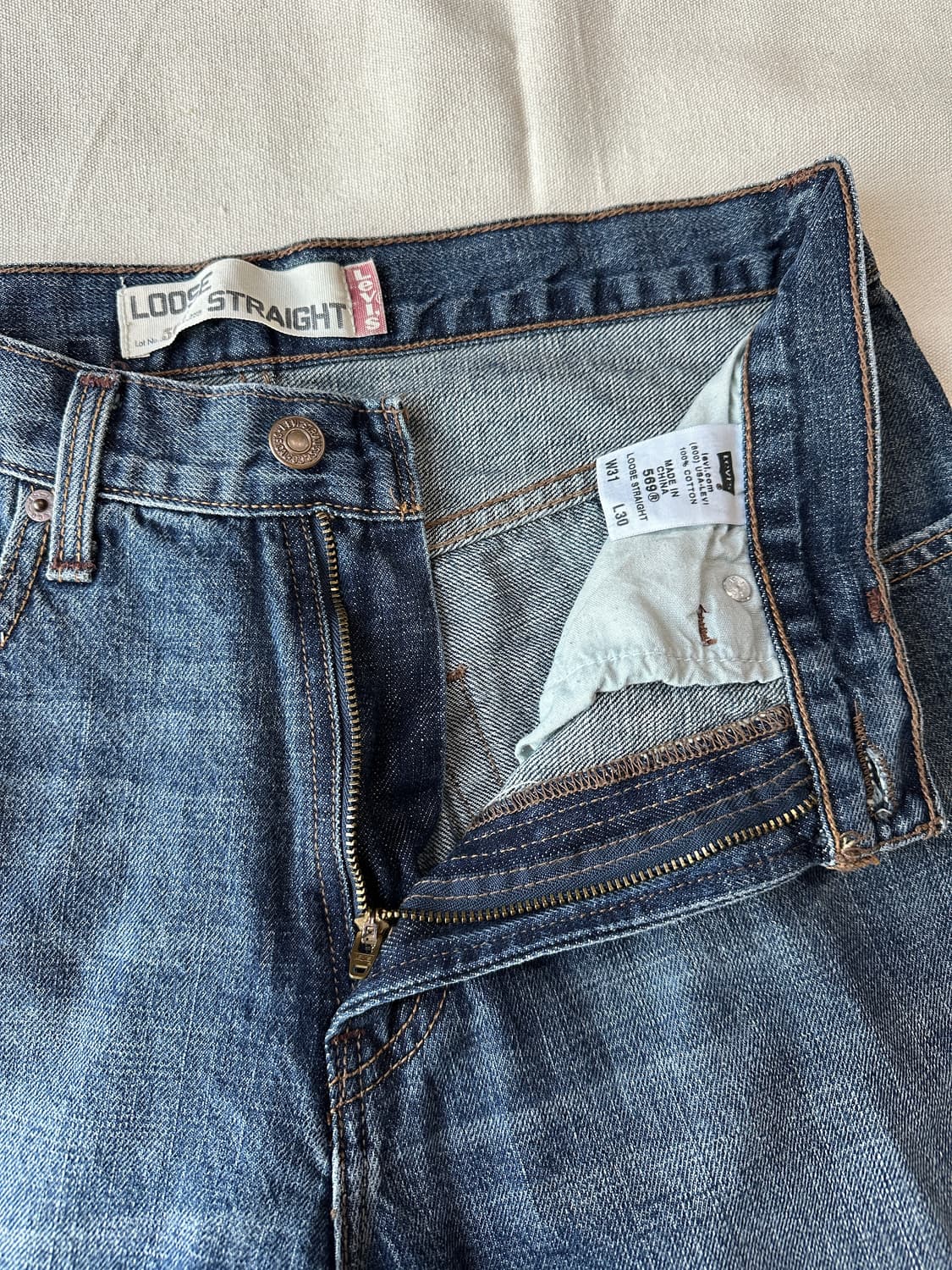 리바이스 569 00s 루즈 스트레이트 데님 31 상품이미지5