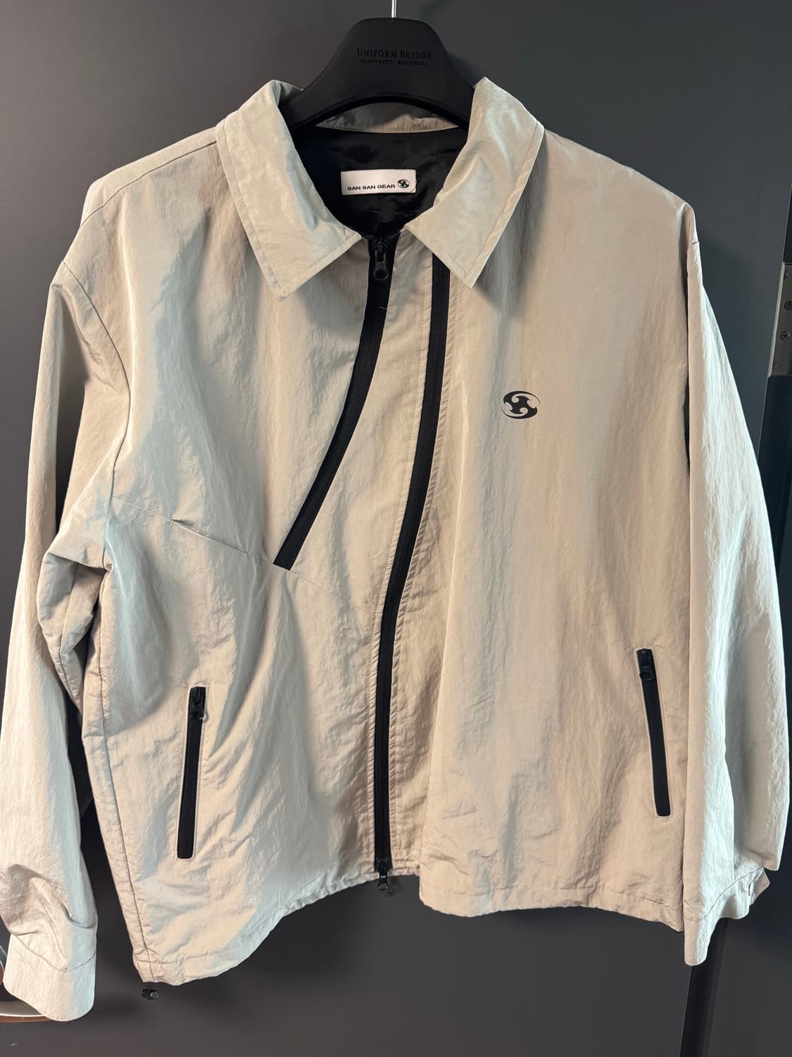 산산기어 코치자켓 그레이 2size 상품이미지1