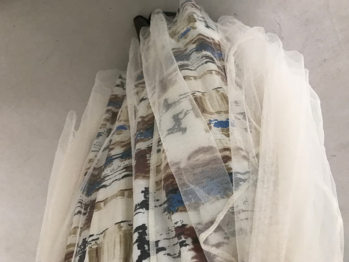 vintage pattern sha skirt 상품이미지4