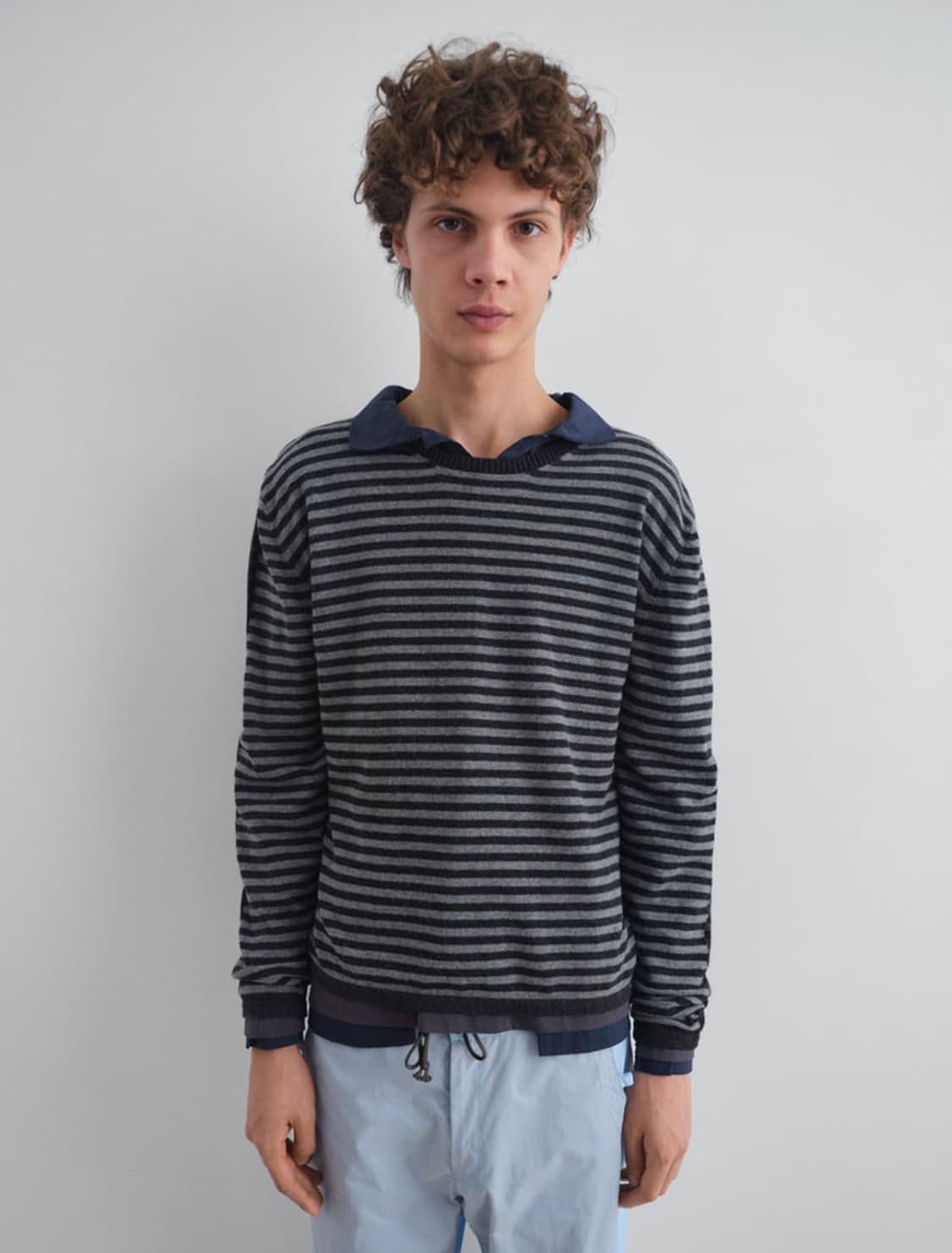 Gimaguas Diego Stripes Jumper, Pink-Red 상품이미지6