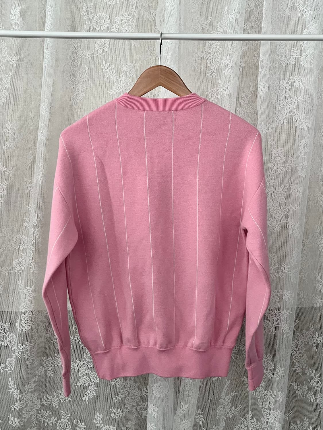 F) 럭키슈에뜨 스트라이프 니트 핑크 상품이미지2