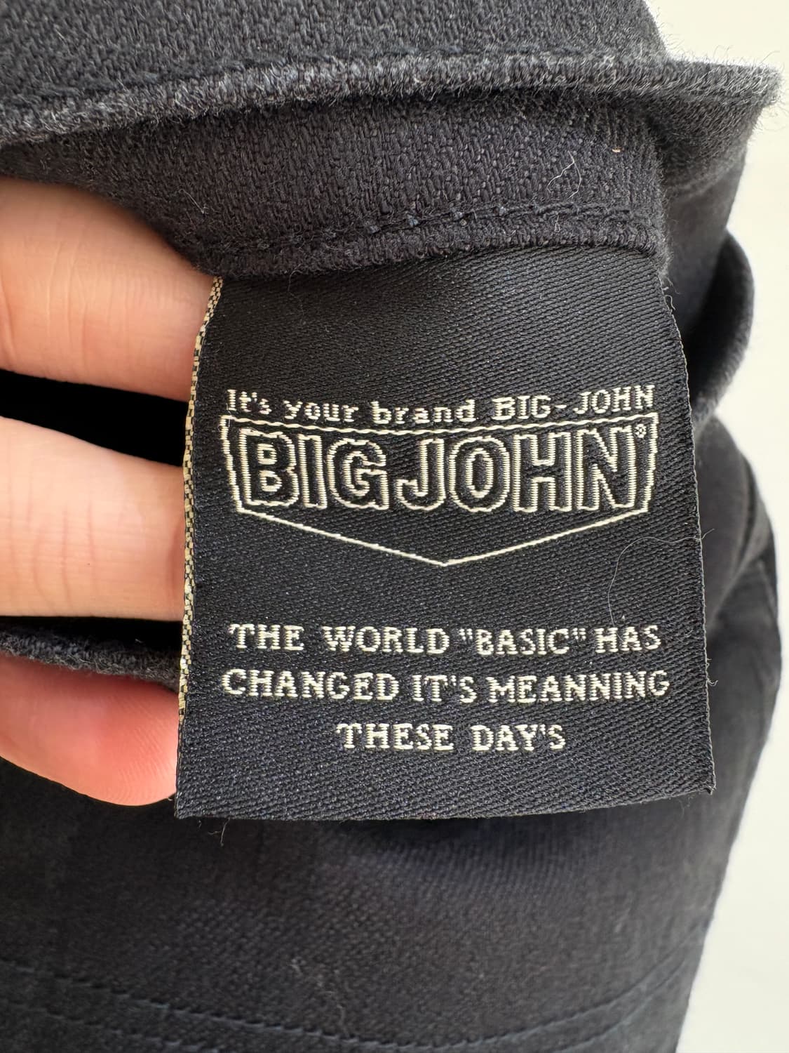 BIG JOHN (Made in Japan) 데님팬츠 상품이미지7