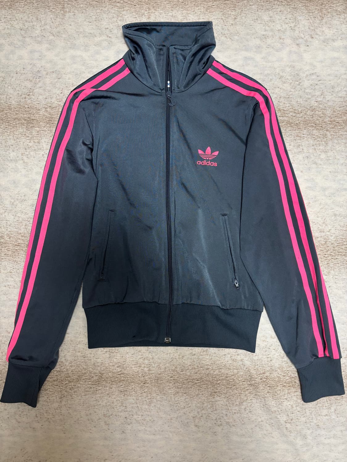 아디다스 네이비 핫핑크라인 저지 상품이미지1