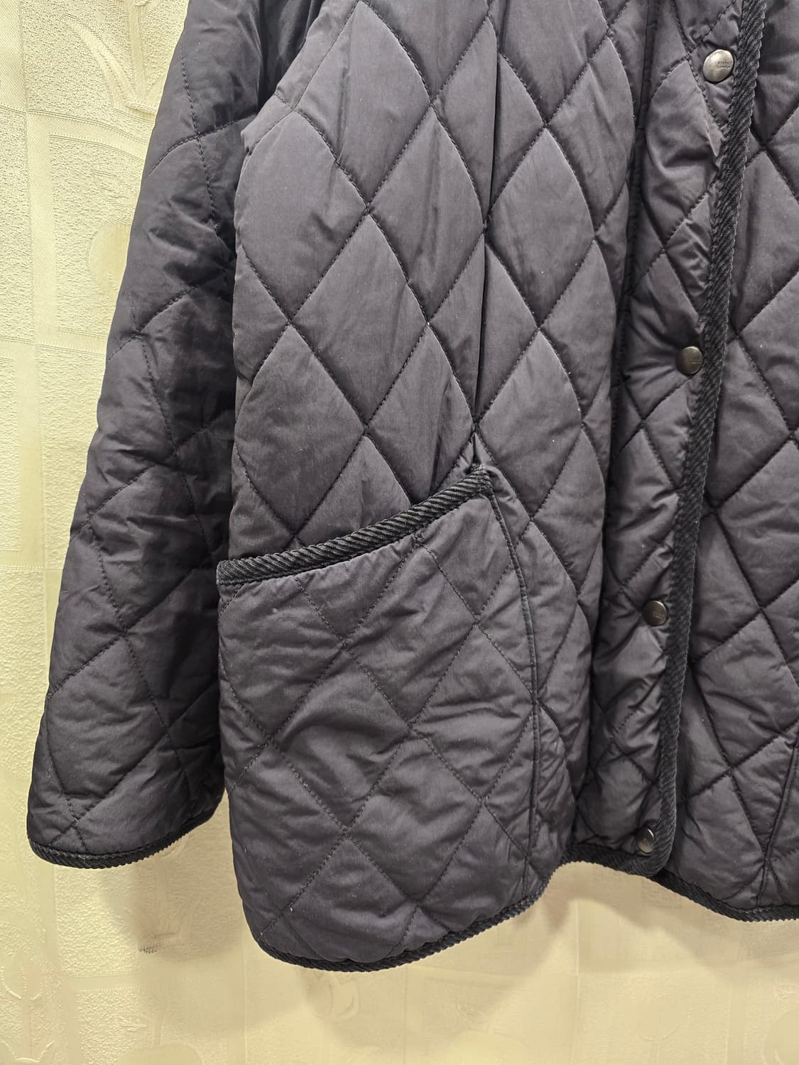 스튜디오 톰보이 퀼팅 자켓 블랙 프리사이즈 상품이미지4